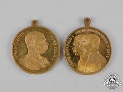 Austria, Imperial. A Pair Of Army Maneuver Medals