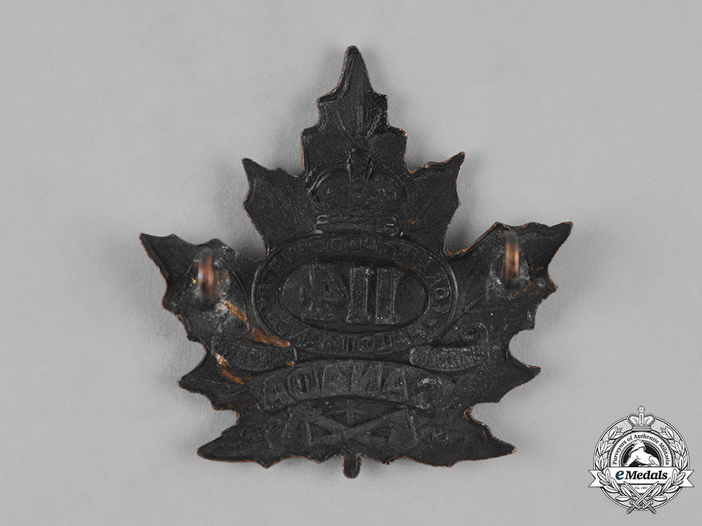 canada,_cef._a114_th_infantry_battalion"_brock's_rangers"_cap_badge,_by_p.w.ellis,_c.1916_m19_12022