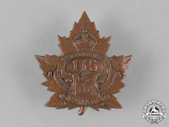 Canada, Cef. A 115Th Infantry Battalion "New Brunswick Battalion" Cap Badge, C.1916