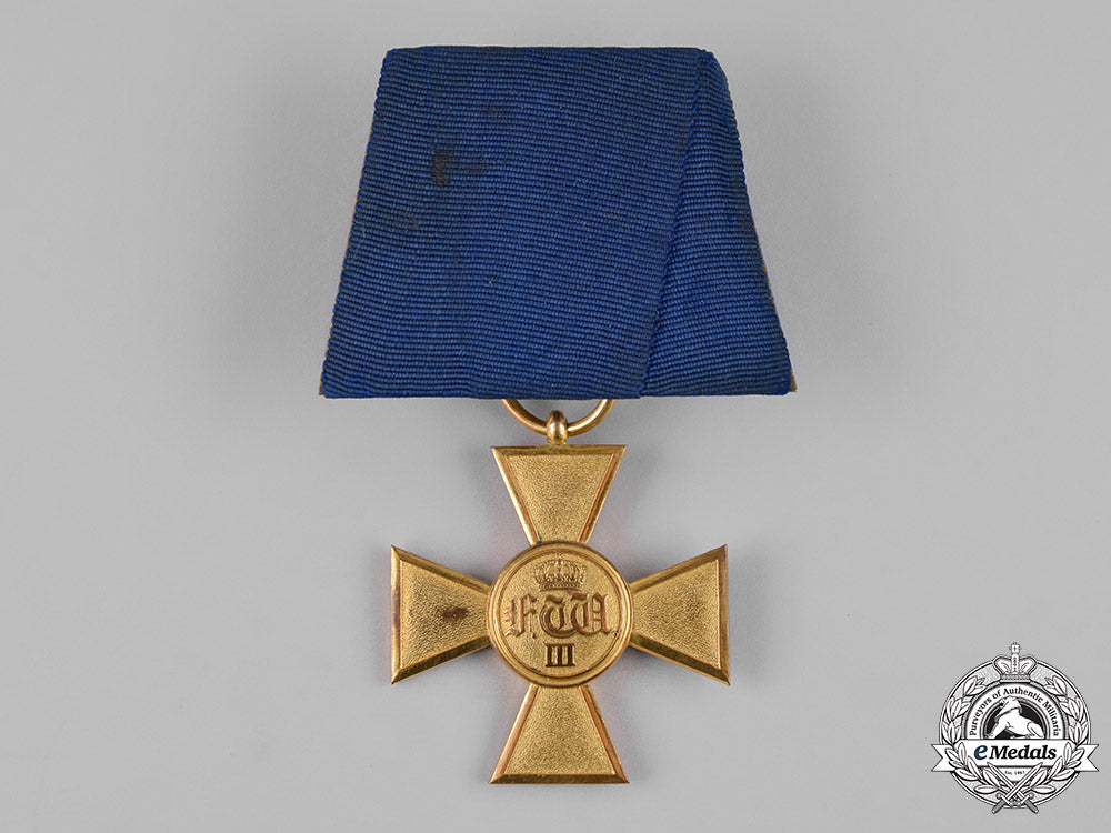 prussia,_kingdom._a25-_year_long_service_cross_for_officers,_c.1910_m19_12091