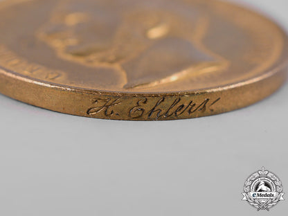 hannover,_kingdom._a_langensalza_medal,_by_heinrich_jauner,_named_to_h._ehlers_m19_12101