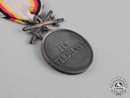 waldeck,_principality._a_silver_medal_of_merit_with_swords,_c.1915_m19_12109