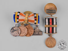 Prussia, Kingdom. A Pair Of Miniature Medal Boutonnieres