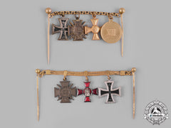 Germany, Imperial. A Pair Of Miniature Medal Chains