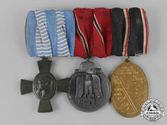 Germany, Third Reich. A Bavarian First War And Third Reich Period Medal Bar