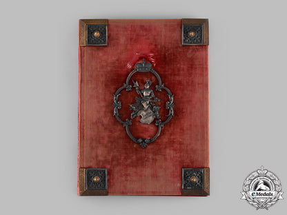 germany,_imperial._a_presentation_document_to_otto_von_bismarck,_from_duchy_of_schwarzburg-_rudolstadt_m19_12337_1