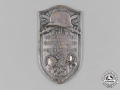 Germany, Third Reich. A 1936 Saar Reunification Event Plaque