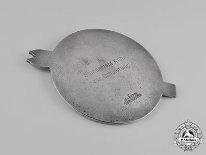 germany,_sa.1936_sturmabteilung_oberschreiberhau(_sa)_winter_sports_games_table_medal_dedicated_to_standartenführer_kuhn,_by_carl_poellath_m19_12488_1