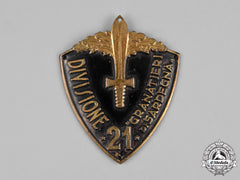 Italy, Kingdom. A 21St Infantry Division "Grenadiers Of Sardinia" Sleeve Shield