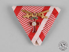 Austria, Empire. A Miniature Order Of Franz Joseph, Officer With War Decoration & Swords