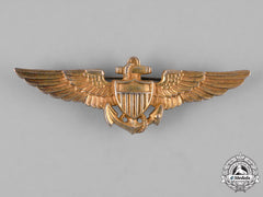 United States. A United States Navy And Marines Aviator Badge By Amico