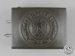 Germany, Heer. A Heer Em/Nco’s Belt Buckle By Berg & Nolte