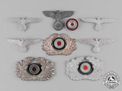 Germany, Wehrmacht. A Lot Of Wehrmacht Cap Insignia