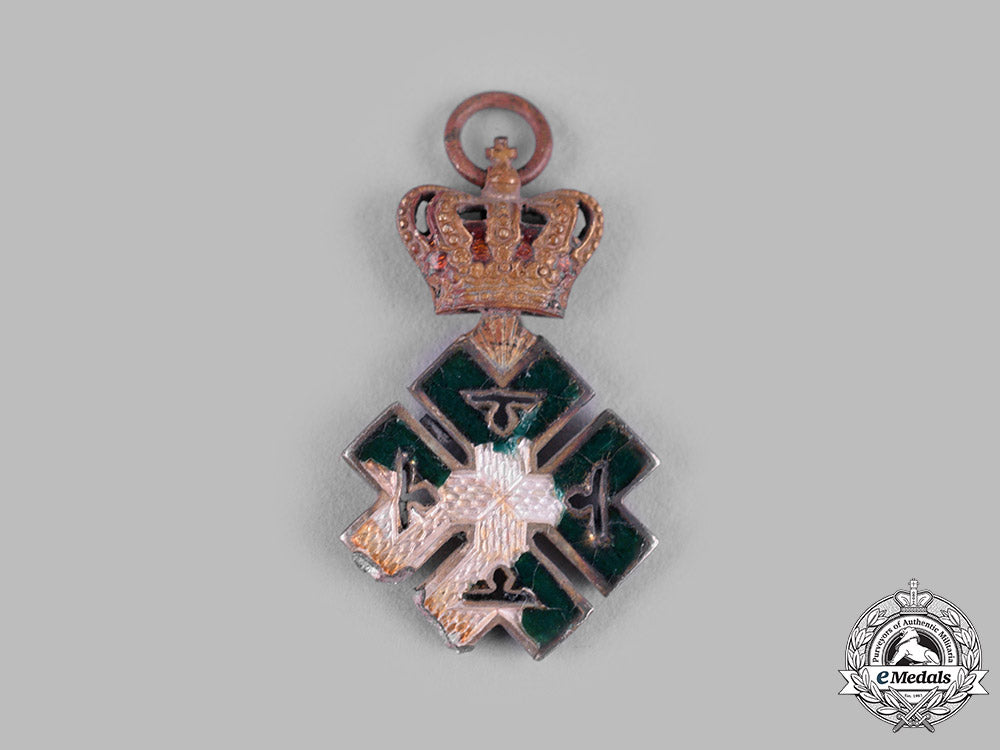 romania,_kingdom._an_order_of_ferdinand_i,_miniature_with_fire_damage_m19_13242