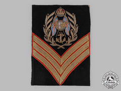 United Kingdom. A Fine Royal Marines Company Sergeant Rank Insignia ,C.1910