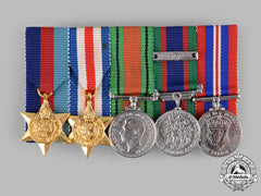 Canada. A Second War Miniature Group Of Five