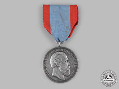 Hesse, Grand Duchy. A General Merit Medal, Silver Grade, By J. Ries, C.1890