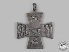 Germany, Weimar Republic. A 1922 Oberammergau Passion Play Cross