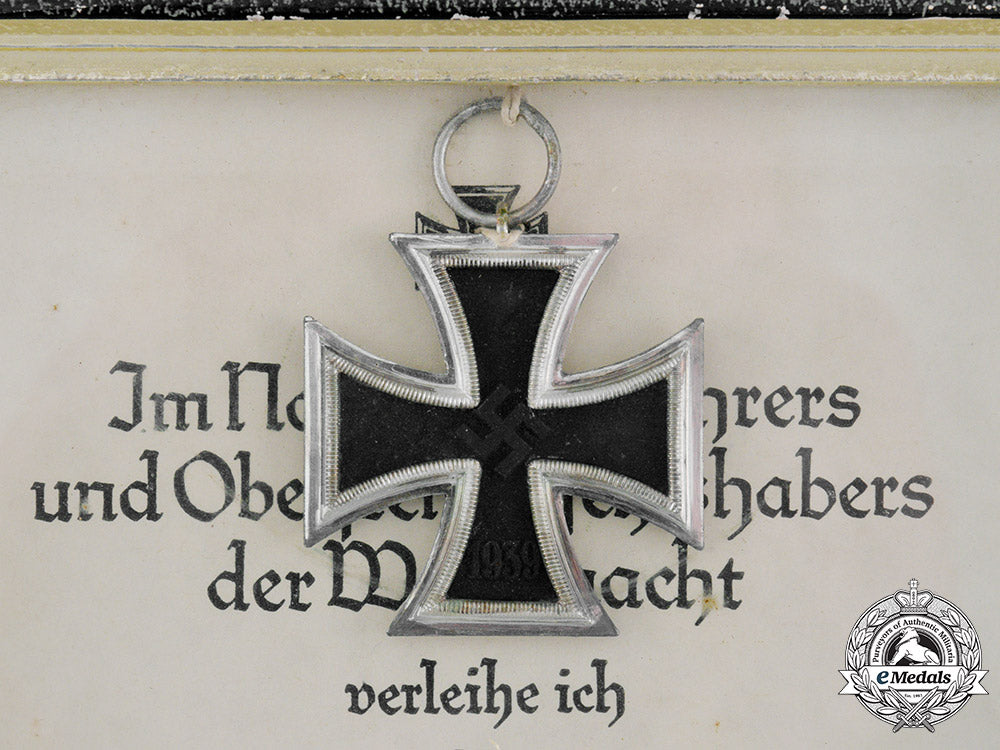 germany,_heer._a1939_iron_cross,_ii_class,_and_documents_to_leutnant_karl_friedrich_m19_13603