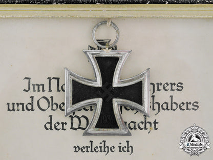 germany,_heer._a1939_iron_cross,_ii_class,_and_documents_to_leutnant_karl_friedrich_m19_13603