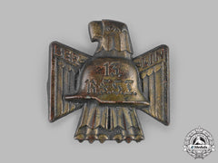Germany, Der Stahlhelm. A 13Th Reichsfrontsoldatentag (Reich Front Soldier’s Day) Berlin Meeting Badge