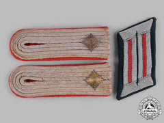 Germany, Heer. A Group Of Heer General Staff Oberleutnant Rank Insignia