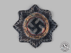 Germany, Wehrmacht. A German Cross In Gold, Cloth Version, By Hermann Schmuck & Cie