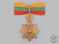 Ethiopia, Empire. An Order Of The Star Of Ethiopia, Ii Class Commander