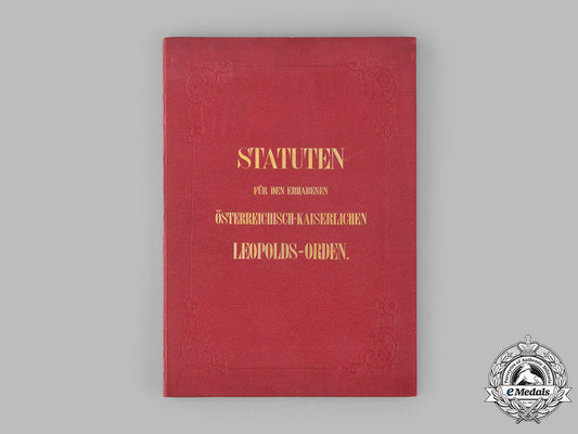 statuten_für_den_erhabenen_osterreichisch-_kaiserlichen_leopolds-_orden_m19_13829