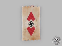 Germany, Hj. A Cloth Cap Insignia