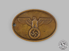 Germany, Ss. A Kriminalpolizei Warrant Disc