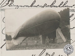 Germany, Imperial. A First World War Air Balloon Postcard, C.1917