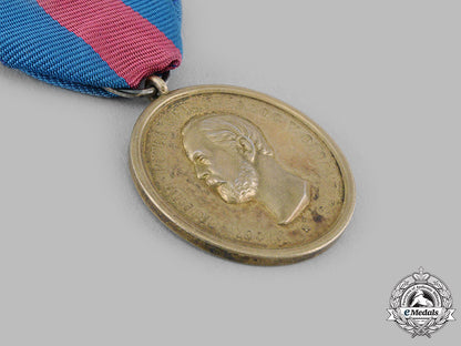 oldenburg,_grand_duchy._a_rare_golden_medal_for_merit_in_the_arts,_c.1910_m19_14148_1