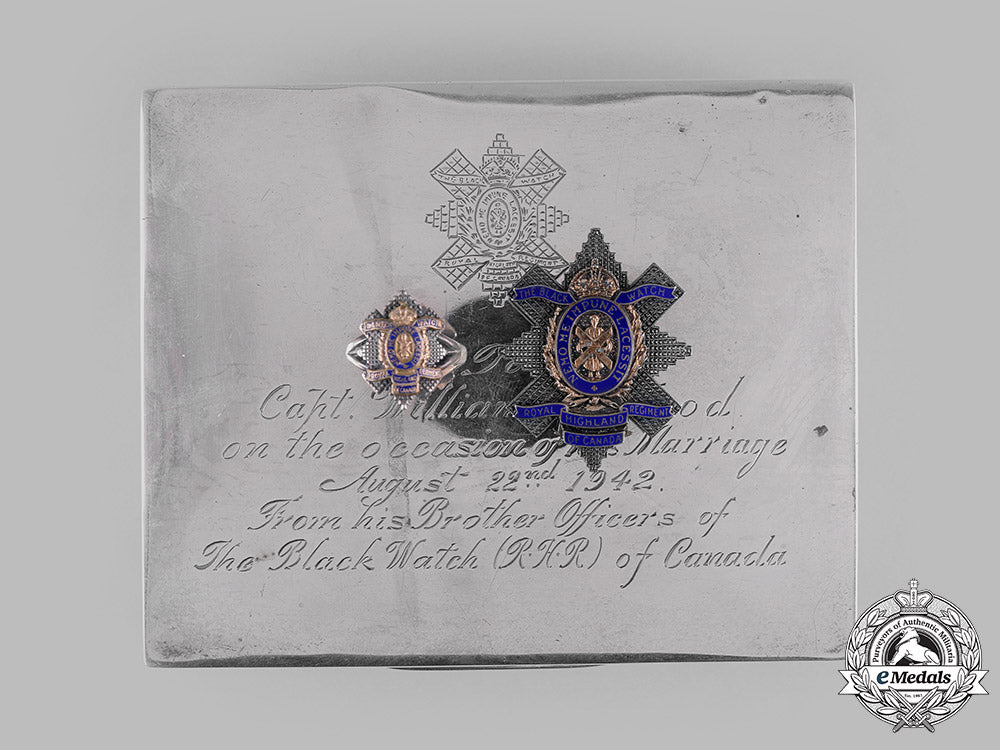 canada,_commonwealth._a_silver_cigarette_box,_named,_royal_highland_regiment,1942_m19_14333
