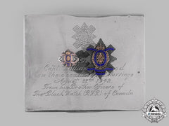 Canada, Commonwealth. A Silver Cigarette Box, Named, Royal Highland Regiment, 1942