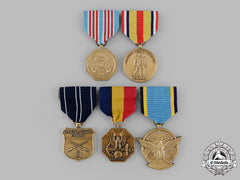 United States. A Lot Of Five Medals