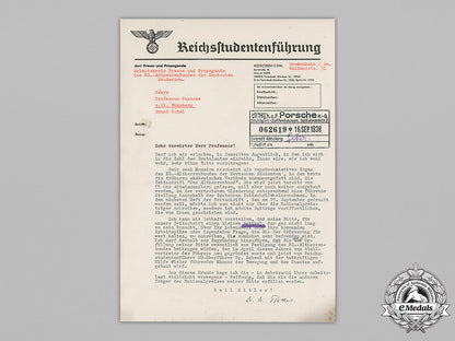 germany,_ns-_altherrenbund._a_letter_from_ns_league_to_automobile_developer_prof._porsche,1938_m19_1441