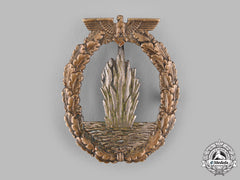 Germany, Kriegsmarine. A Minesweeper War Badge By C.e. Juncker