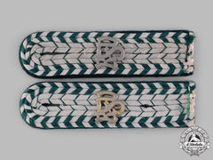 Germany, Reichsfinanzverwaltung. A Set Of Reichsfinanzverwaltung (Customs Service) Zollbetriebsassistent Shoulder Boards