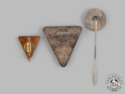 germany,_third_reich._a_lot_of_membership_badges_and_cards_to_hulda_wichelhaus_m19_14603