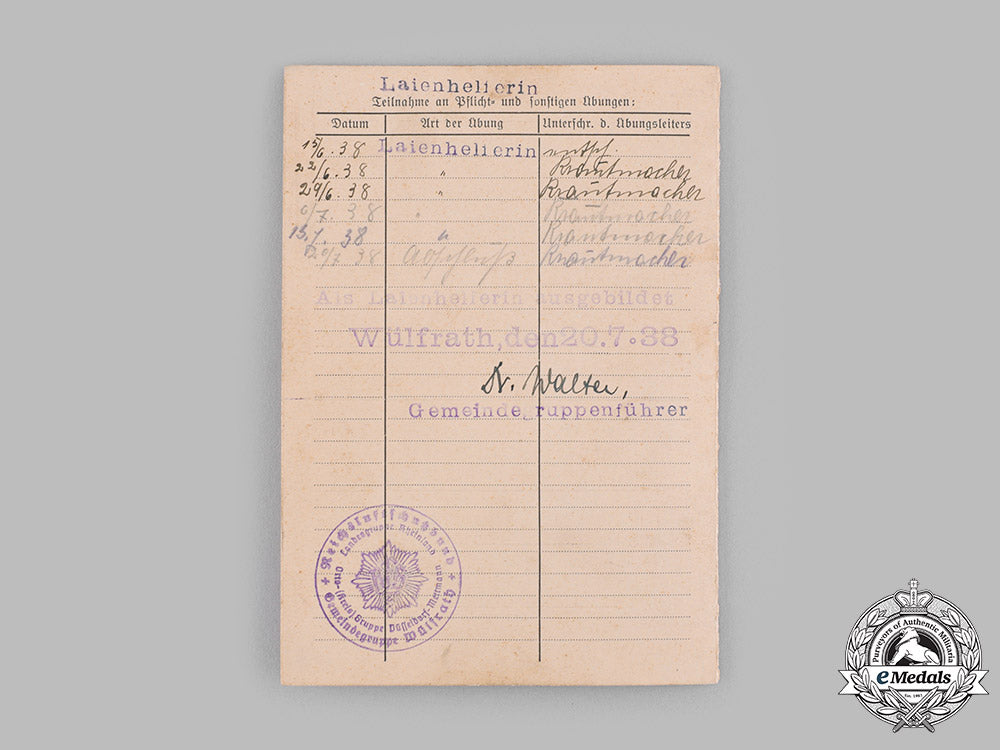 germany,_third_reich._a_lot_of_membership_badges_and_cards_to_hulda_wichelhaus_m19_14606