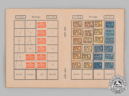germany,_third_reich._a_lot_of_membership_badges_and_cards_to_hulda_wichelhaus_m19_14609