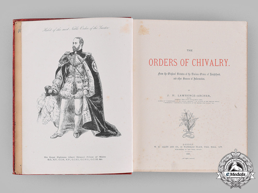 united_kingdom._the_orders_of_chivalry,_by_j.h._lawrence-_archer,_c.1887_m19_14620