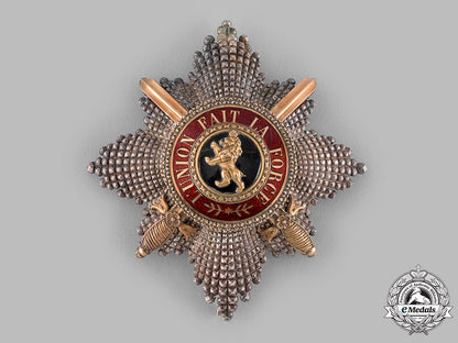 belgium,_kingdom._an_order_of_leopold,_i_class_grand_cross_star_with_swords,_by_g.wolfers,_c.1914_m19_14690