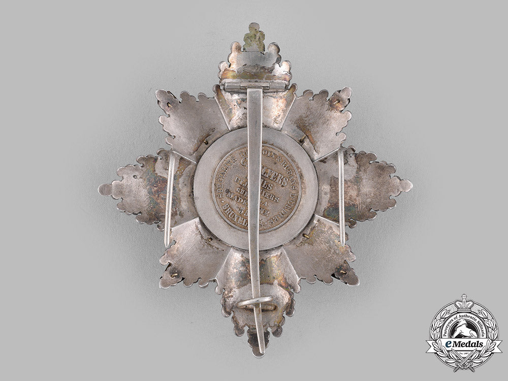 belgium,_kingdom._an_order_of_leopold,_i_class_grand_cross_star_with_swords,_by_g.wolfers,_c.1914_m19_14691