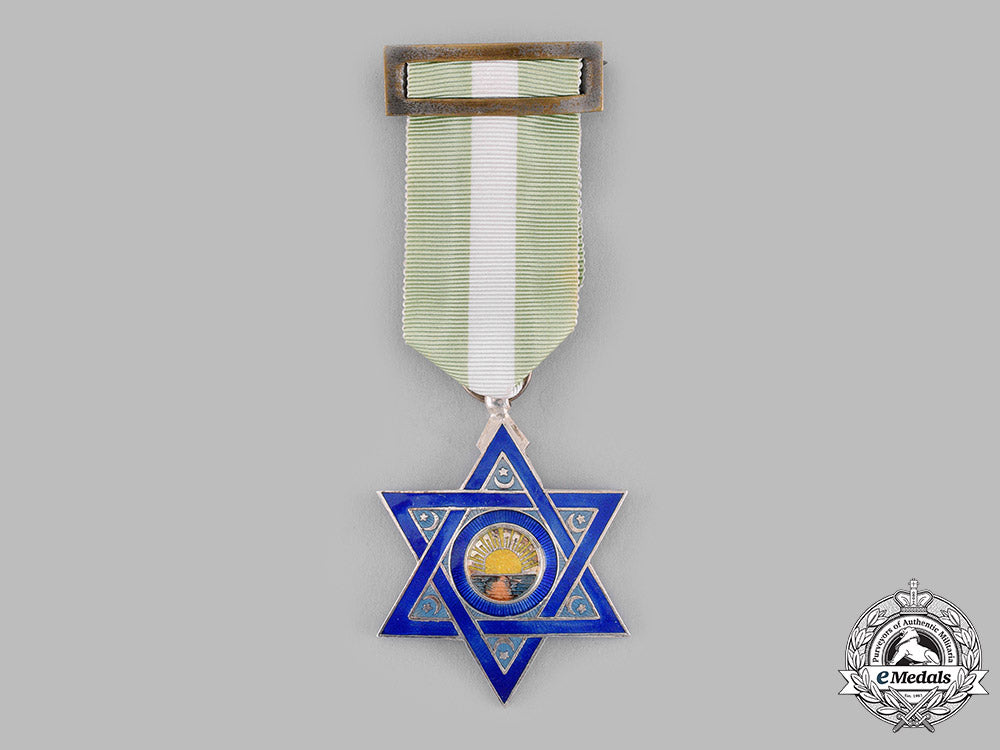 morocco,_spanish_protectorate._an_order_of_mehdauia,_officer's_badge,_c.1955_m19_14751
