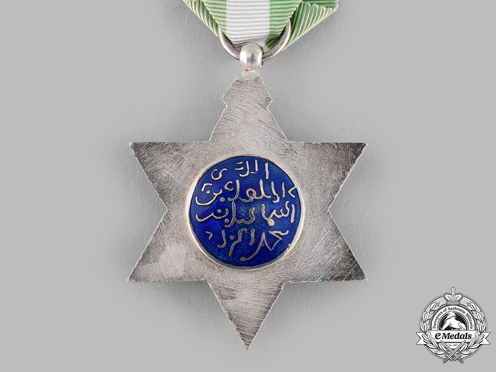 morocco,_spanish_protectorate._an_order_of_mehdauia,_officer's_badge,_c.1955_m19_14754