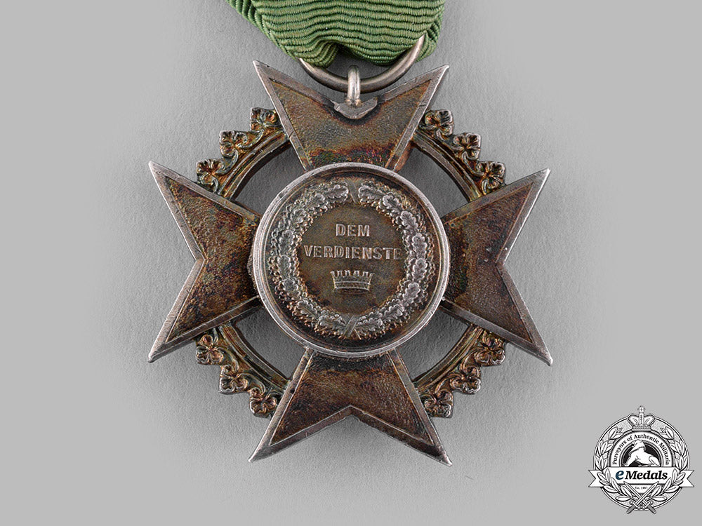 saxe-_meiningen,_duchy._a_silver_merit_cross_for_art_and_science,_prototype_example_m19_15036_2_1_1