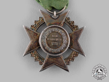 saxe-_meiningen,_duchy._a_silver_merit_cross_for_art_and_science,_prototype_example_m19_15036_2_1_1