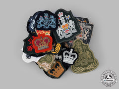 Canada. A Lot Of Forty-One King's And Queen's Crown Warrant Officer I And Ii Class Insignia And Sleeve Crowns